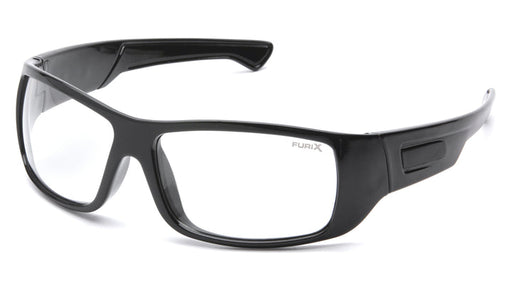 Pyramex SB8510DT, Furix Full Frame Eyewear, Black Frame Color, Clear with Anti-Fog Lens Color