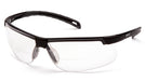 Pyramex SB8610R30TM, Ever-Lite Readers Half-Frame Eyewear, Black Frame Color, Clear with H2MAX Anti-Fog Lens Color, +3.0 Diopter Grade