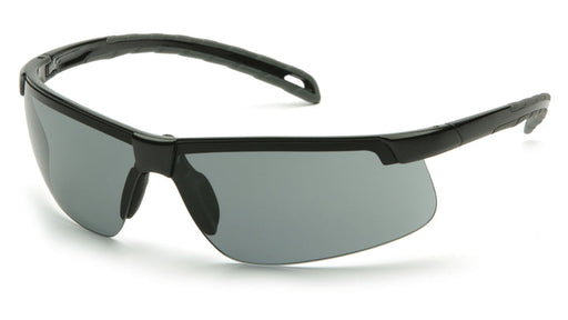 Pyramex SB8620D, Ever-Lite Half-Frame Eyewear, Black Frame Color, Gray Lens Color