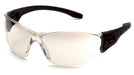 Pyramex SB9580ST, Trulock Frameless Eyewear, Black Frame Color, I/O Mirror with Anti-Fog Lens Color