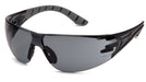 Pyramex PYSBG9620ST, Endeavor Plus Retail Frameless Eyewear, Black-Gray Frame Color, Gray with H2X Anti-Fog Lens Color