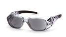 Pyramex SG9820R15, Emerge Plus Reader Eyewear, Gray Frame Color, Gray Lens Color, +1.5 Diopter Grade