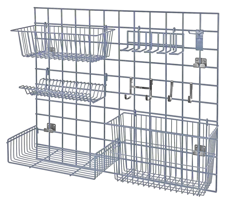 Quantum SGK-3036-1GY | Store Grid Light-Duty Kit