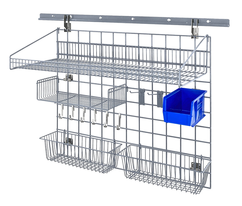 Quantum SGK-401836-4GYBL | Store Grid Medium-Duty Kit