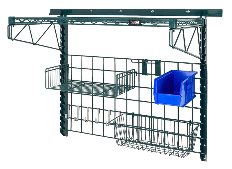 Quantum SGK-401836-4PBL | Store Grid Medium-Duty Kit