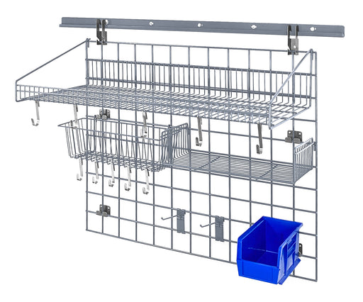 Quantum SGK-403036-2GYBL | Store Grid Standard-Duty Kit