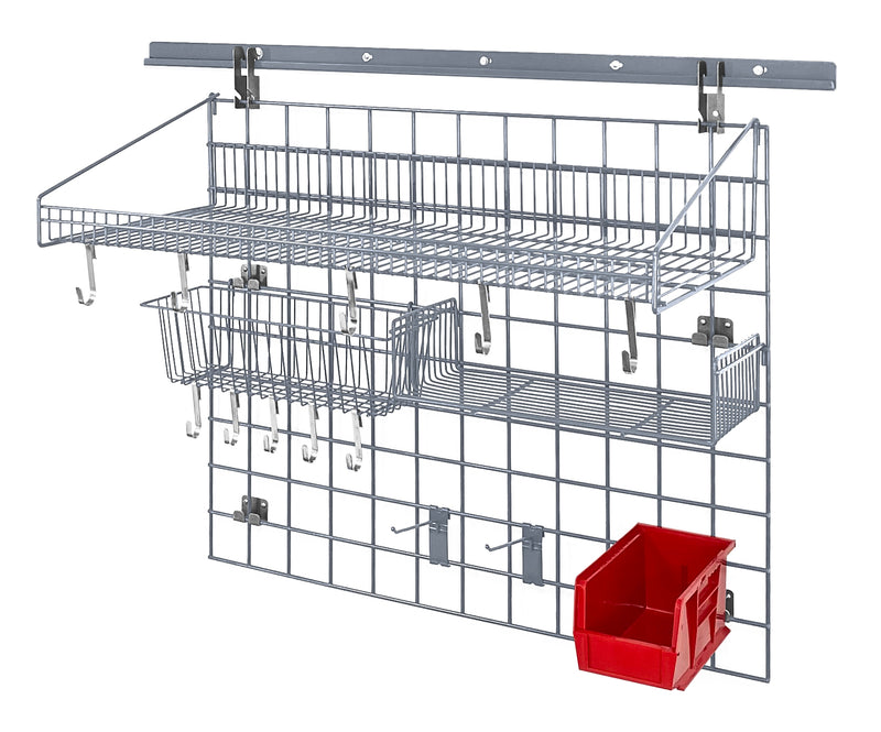 Quantum SGK-403036-2GYRD | Store Grid Standard-Duty Kit
