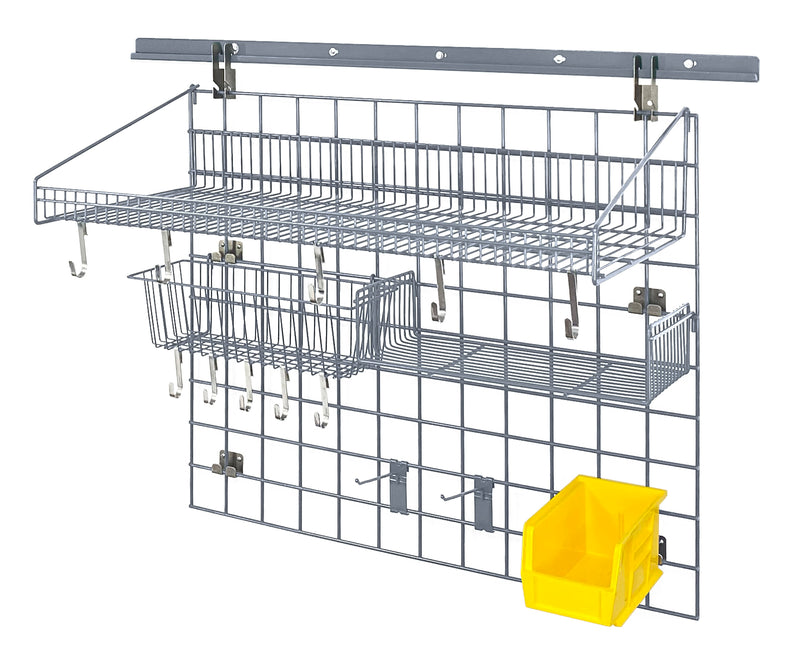 Quantum SGK-403036-2GYYL | Store Grid Standard-Duty Kit