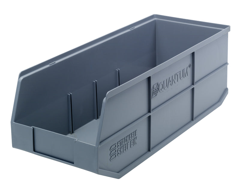 Quantum SSB483GY | Stackable Shelf Bin