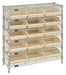 Quantum WR6-36-1236-109IV | Bin Wire Shelving System