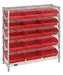 Quantum WR6-36-1236-109RD | Bin Wire Shelving System