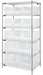 Quantum WR6-953954CL | Bin Wire Shelving System