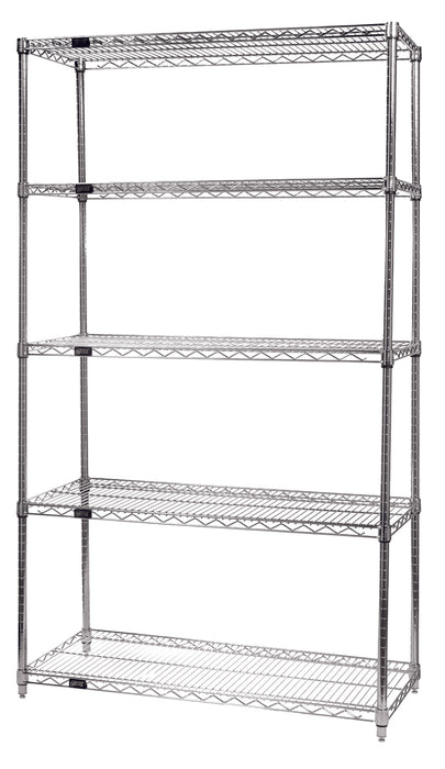 Quantum WR74-2436C-22D | Wire Shelving Stencil Unit