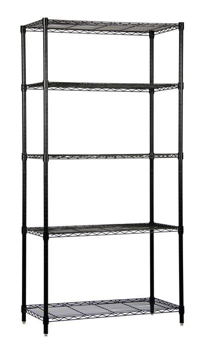 Quantum WR63-1460BK-5 | Wire Shelving Starter Kit