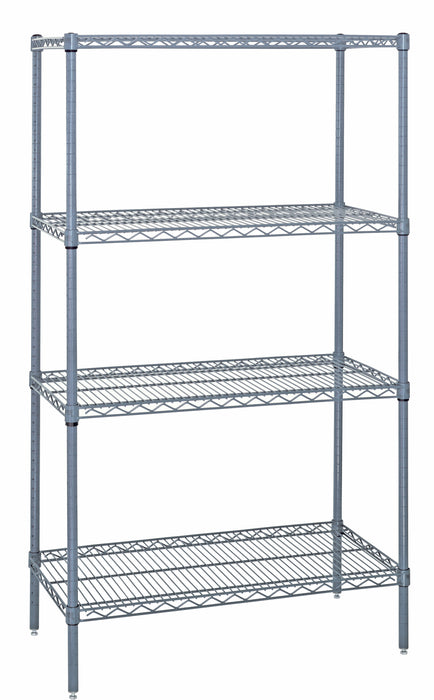 Quantum WR86-1836GY | Wire Shelving Starter Kit