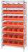 Quantum WR8-423OR | Bin Wire Shelving System