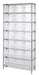 Quantum WR8-809CL | Bin Wire Shelving System