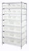 Quantum WR8-950952CL | Bin Wire Shelving System