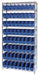 Quantum WR9-201BL | Bin Wire Shelving System