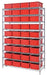 Quantum WR9-92060RD | Bin Wire Shelving System