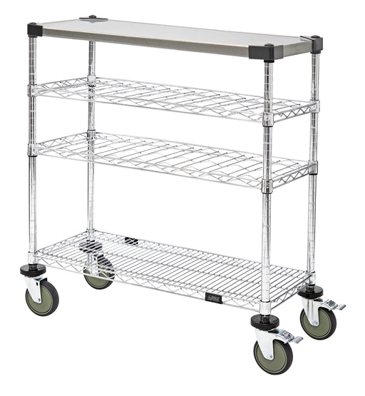 Quantum WRC-1448WSC-1SS | Wine Display/Worktable Cart