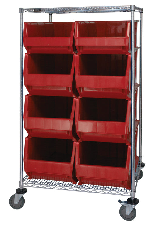 Quantum WRC2-63-3036-974976RD | Bin Transport Cart