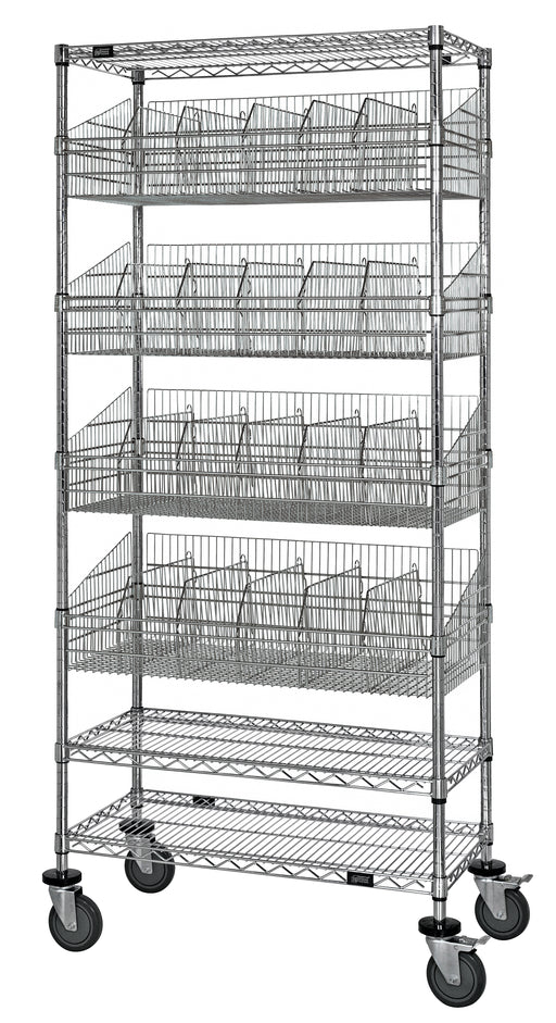 Quantum WRC74-1860-4BSKDLH | Post Basket Cart