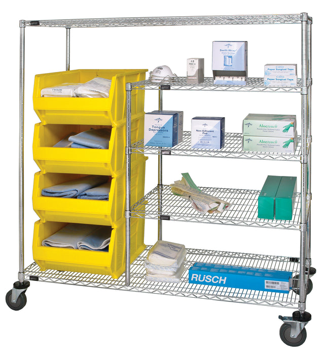 Quantum WRCPL-63-2460-955GN | Bin Transport Cart