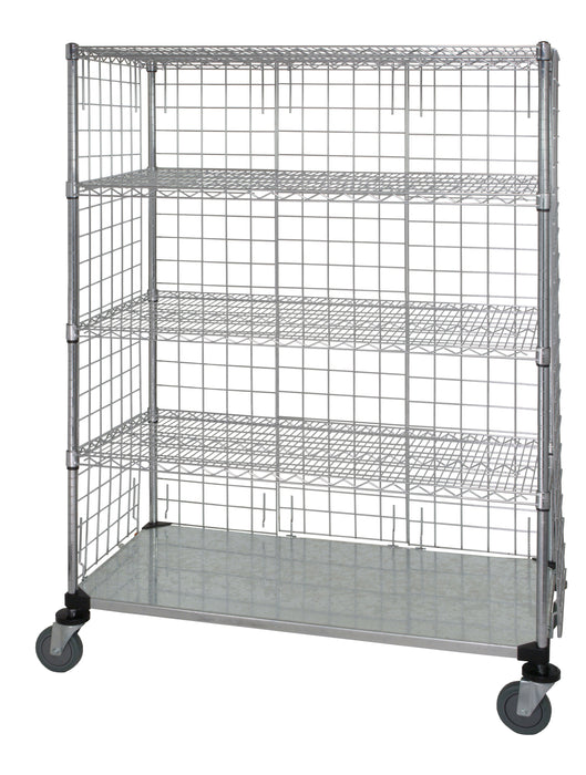 Quantum WRCS4-63-2436EP-5 | Wire Enclosed Cart