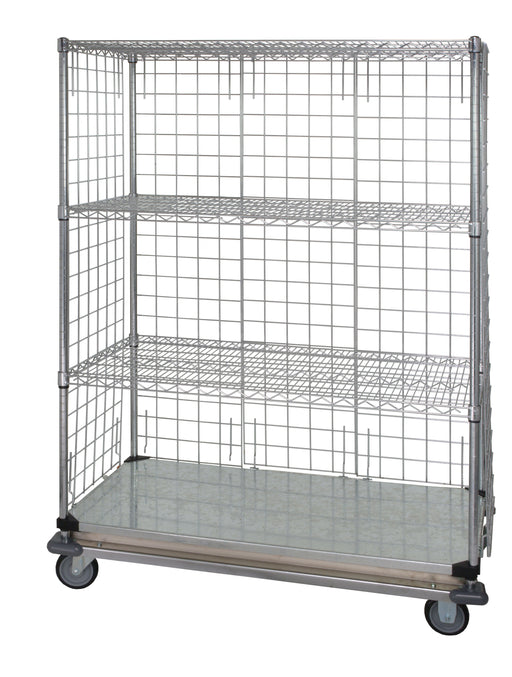 Quantum WRCS4-74-2460EP-LH57C | Wire Enclosed Cart