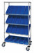 Quantum WRCSL5-63-2436-106BL | Slanted Shelf Cart