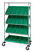 Quantum WRCSL5-63-2436-106GN | Slanted Shelf Cart