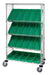 Quantum WRCSL5-63-1836EP-104GN | Slanted Shelf Enclosure Cart