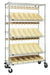 Quantum WRCSL5-74-1848-104220IV | Slanted Shelf Cart