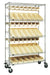 Quantum WRCSL5-74-1836-104230IV | Slanted Shelf Cart