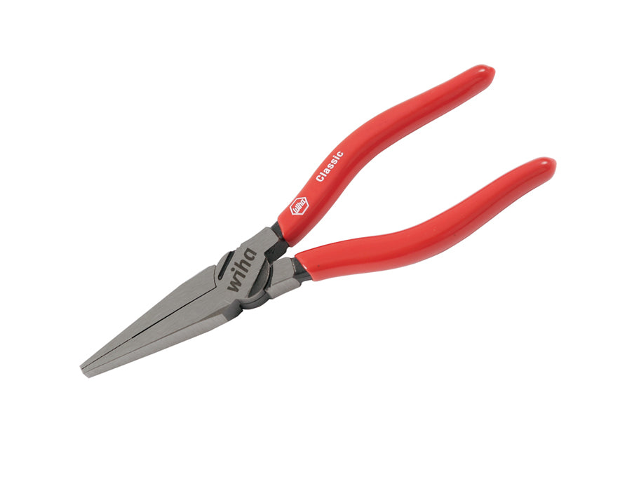 Wiha 32630 Classic Grip Long Flat Nose Pliers 6.3"