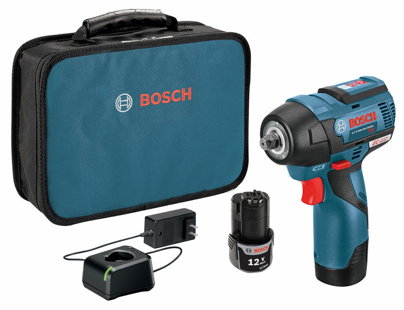 Bosch PS82-02, 12V Max Impact Wrench Kit