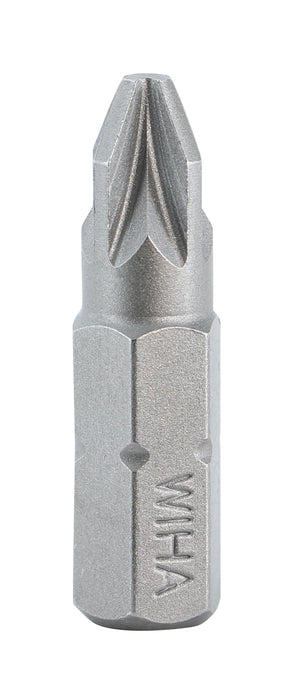 Wiha 71202 PoziDriv Bit #2 - 25mm - 10 Pack