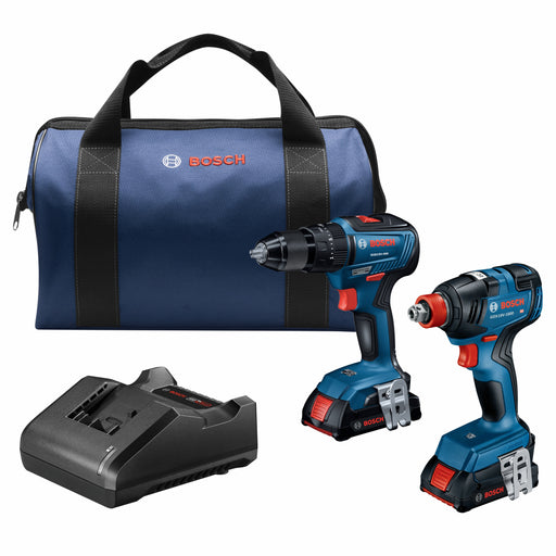 Bosch GXL18V-240B22, 18V 2-Tool Combo Kit