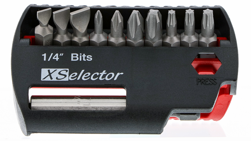 Wiha 79443 11 Piece XSelector and Magnetic Bit Holder Set