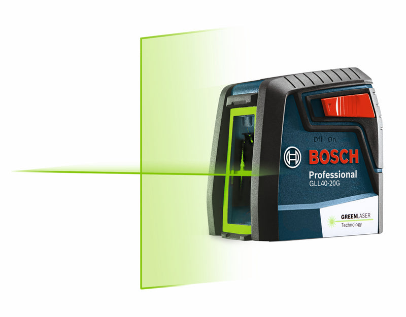 Bosch GLL40-20G, Self-Leveling Cross-Line Laser