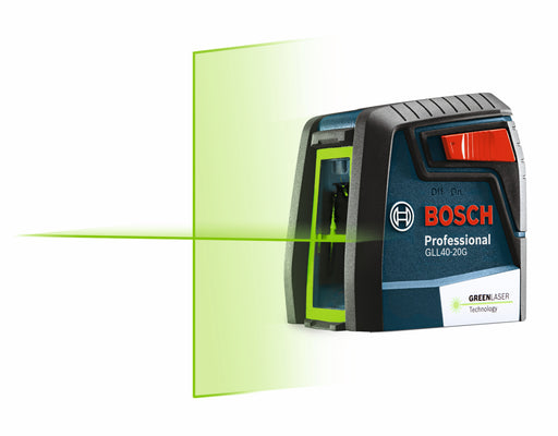 Bosch GLL40-20G, Self-Leveling Cross-Line Laser