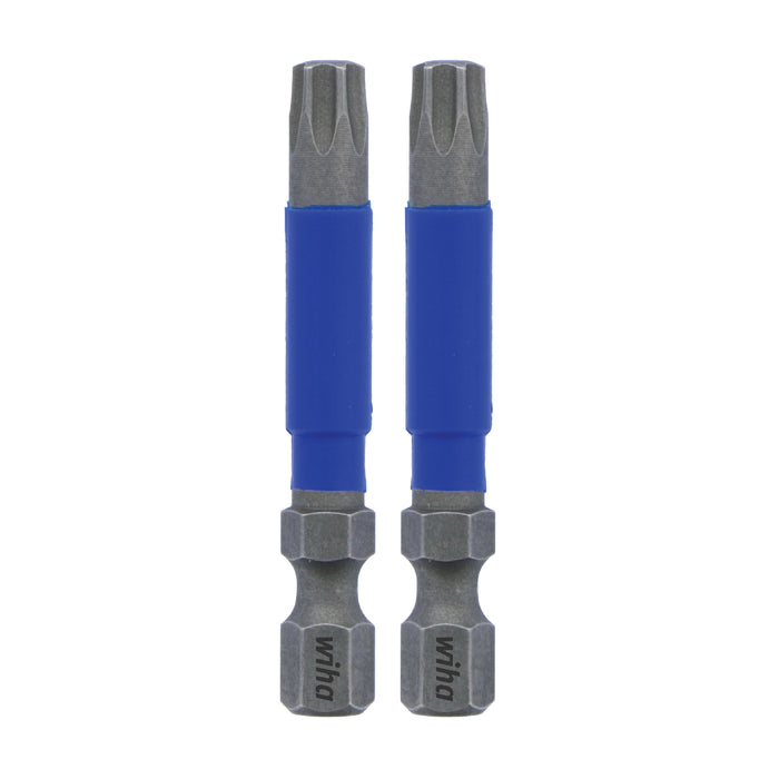 Wiha 70222 TerminatorBlue Impact Bit Torx T30 - 2 Inch - 2 Pack