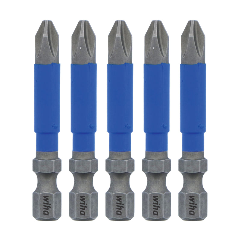 Wiha Phillips, Terminator Blue, Torsion, 5-Pack, Screwdriver Bit