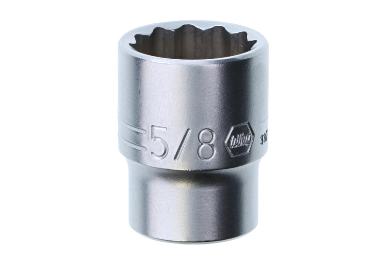 Wiha 33716 12 Point - 3/8 Inch Drive Socket - 5/8"