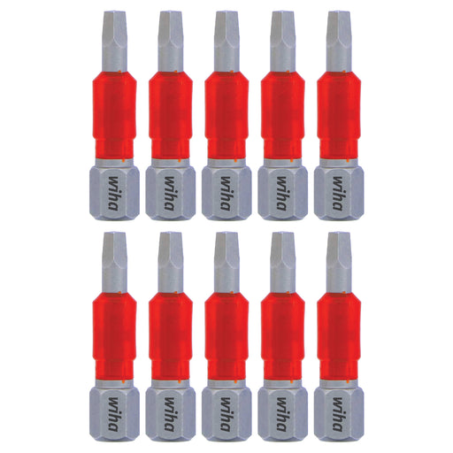 Wiha 76538, MaxxTor, Torsion, Square Screwdriver Bit