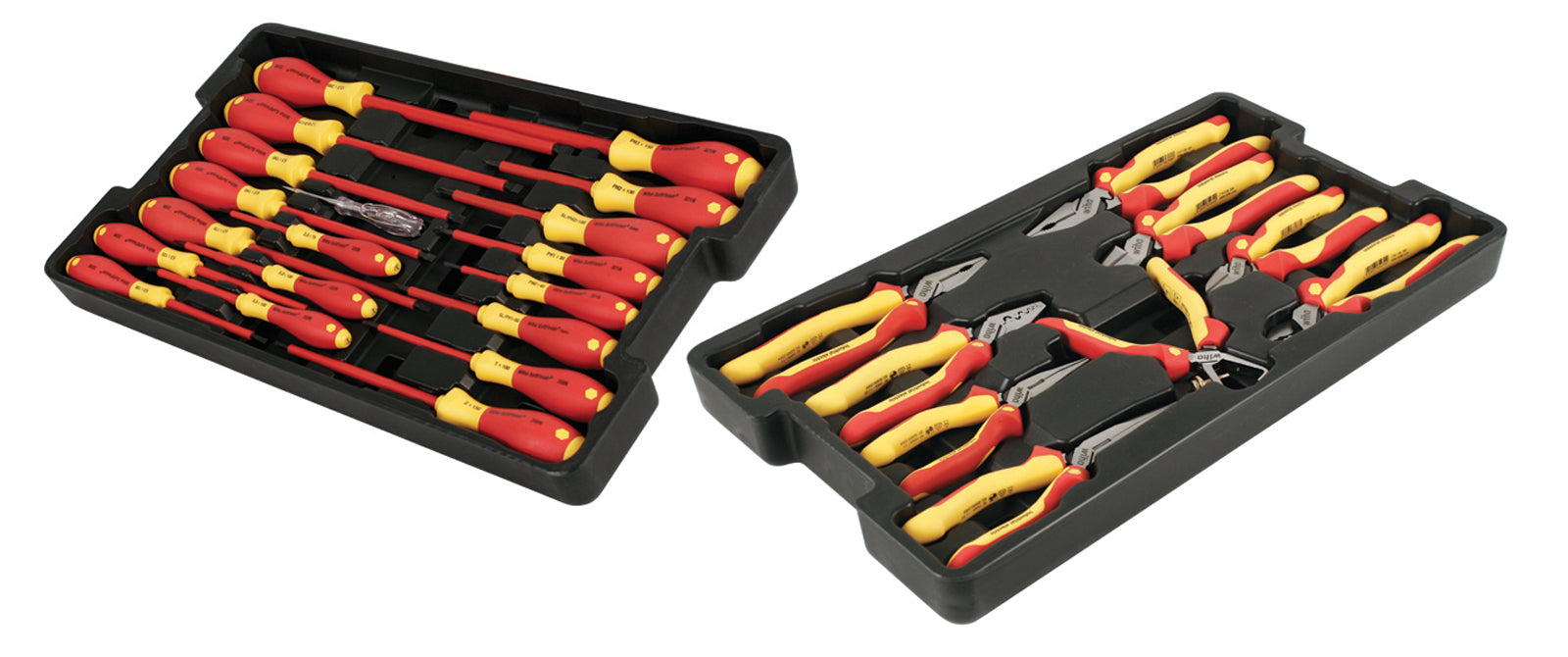 Wiha 32989 28 Piece Insulated Pliers-Cutters and Screwdriver Set