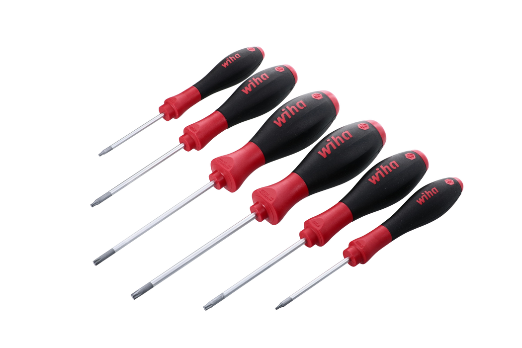 Wiha 36201 6 Piece SoftFinish Torx Screwdriver Set