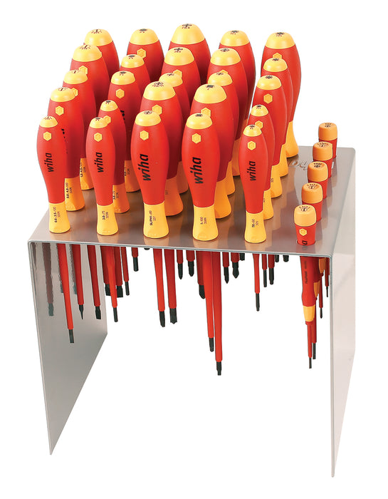 Wiha 32199 30 Piece Insulated SoftFinish and PicoFinish Precision Screwdriver Workstation