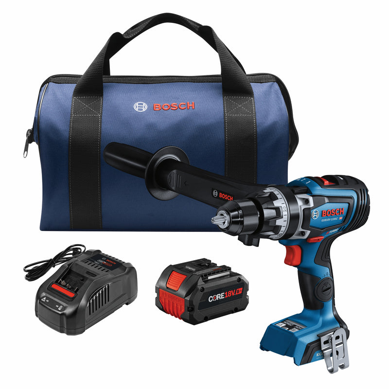 Bosch GSB18V-1330CB14, 18V 1/2 In. Hammer Drill/Driver Kit